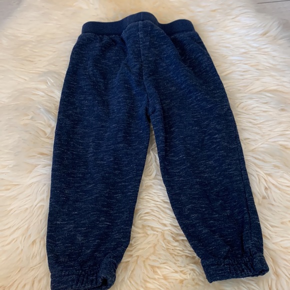 Gray Striped Hoodie and Blue Sweatpants in 24M by First Impressions - Picture 4 of 7